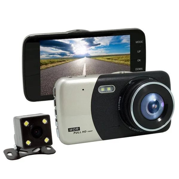 4 Inch FHD Screen Car Camera Car Dash Cam Image 1