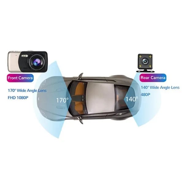 4 Inch FHD Screen Car Camera Car Dash Cam Image 8