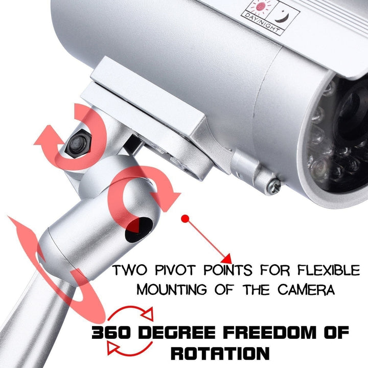 4 Pack: Fitnate Fake Security Camera CCTV Surveillance System Image 9