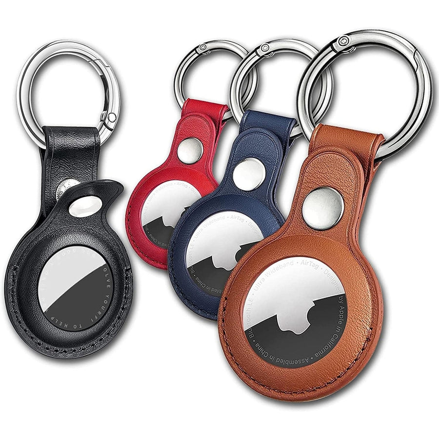 4-Pack: Eusty Air Tag Keychain for Apple Airtags Holder Image 1