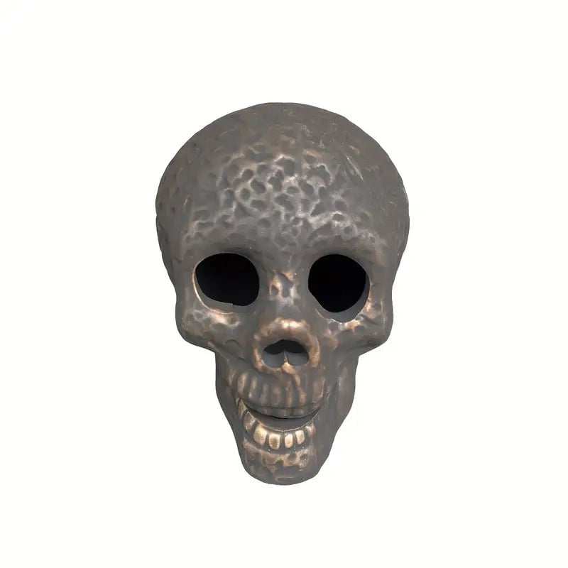 4-Pack: Halloween Fire Pit Skull Ceramic Props Image 2