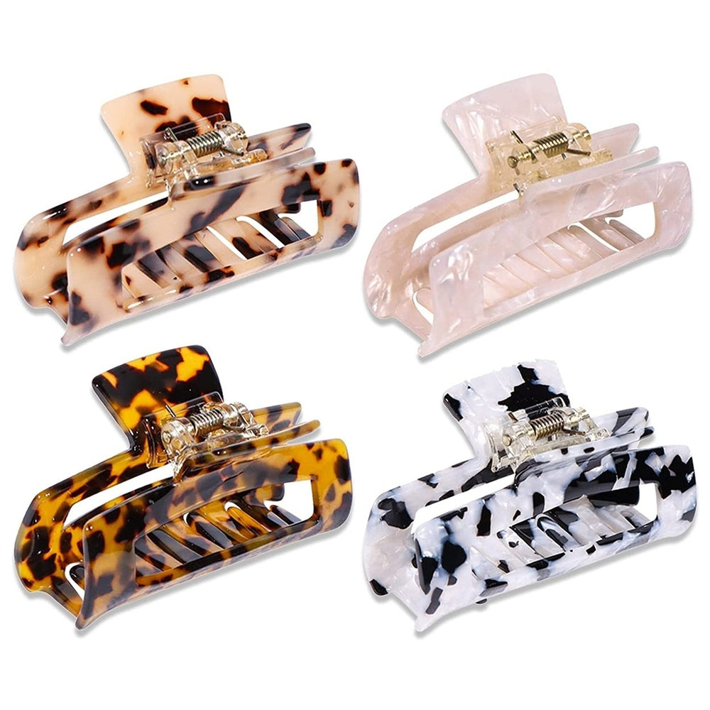 4-Pack: MagicSky Hair Claw Clips Image 2