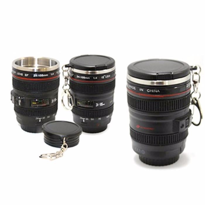 3-Pack: Mini Camera Lens Shot Glasses Image 1