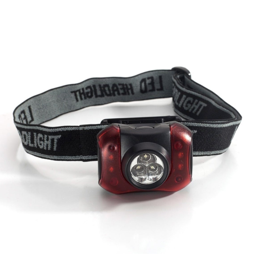 3-Pack: Outdoor Nation Hands-Free 7-LED Headlamp Image 3