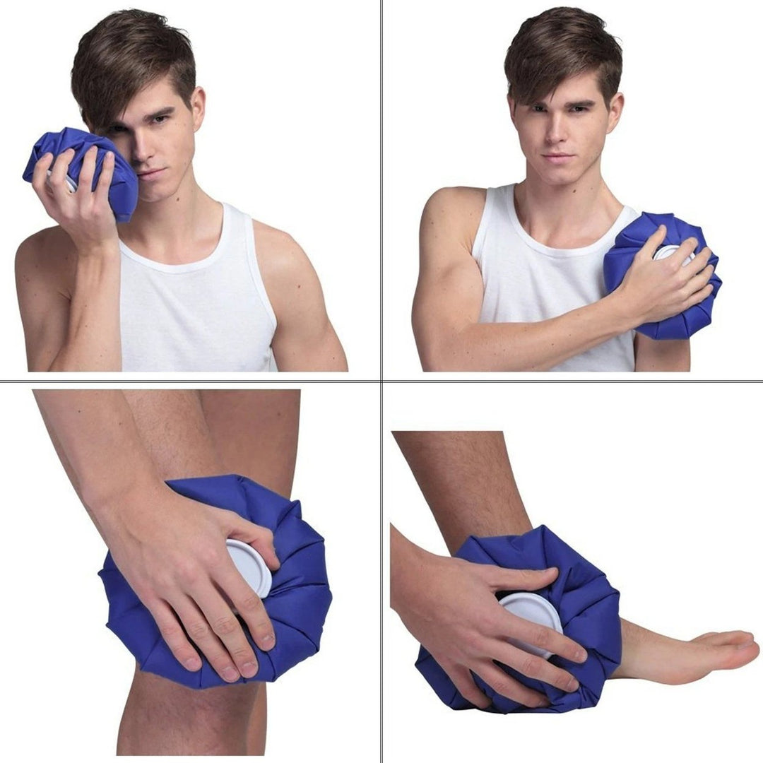 3-Pack: Reusable Ice Bag Pain Relief Heat Pack Sports Injury First Aid Image 8