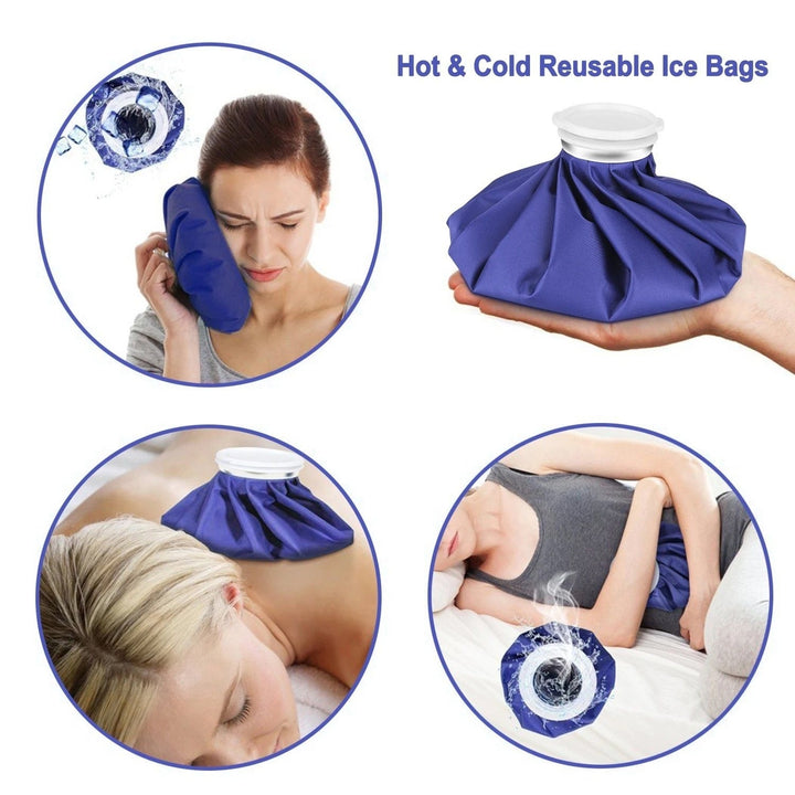 3-Pack: Reusable Ice Bag Pain Relief Heat Pack Sports Injury First Aid Image 9