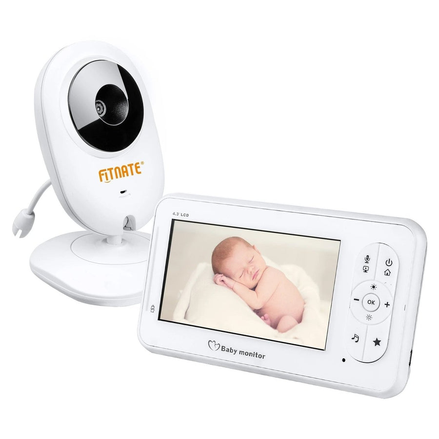 4.3" Baby Monitor 2.4Ghz Wireless Camera Video 2-Way Talk Image 1