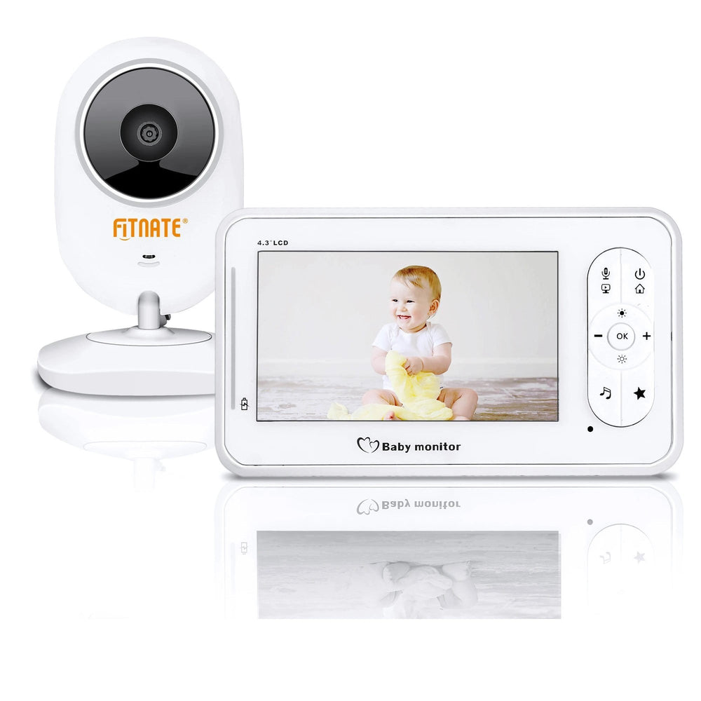 4.3" Baby Monitor 2.4Ghz Wireless Camera Video 2-Way Talk Image 2