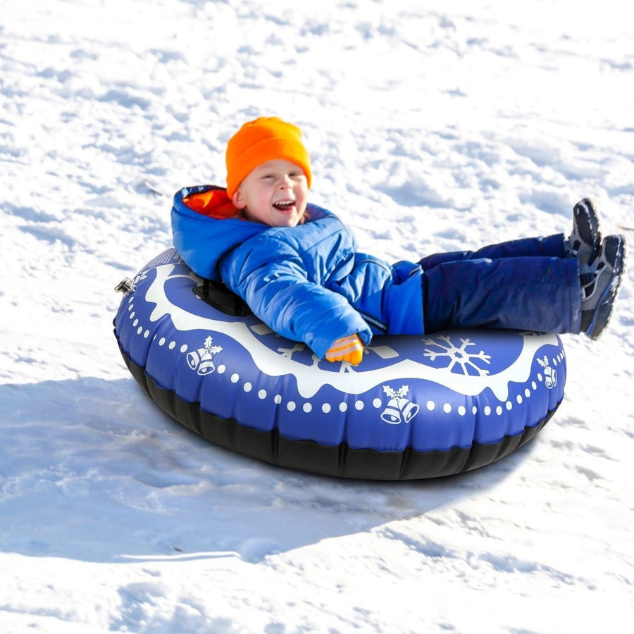 47-Inch Inflatable Snow Tube Image 1