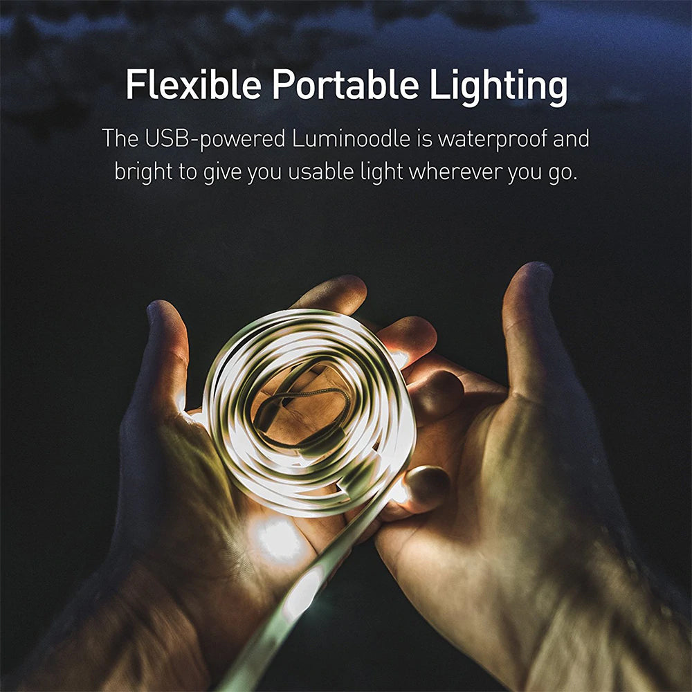 5 Feet Portable USB LED Rope Light and Lantern Image 4