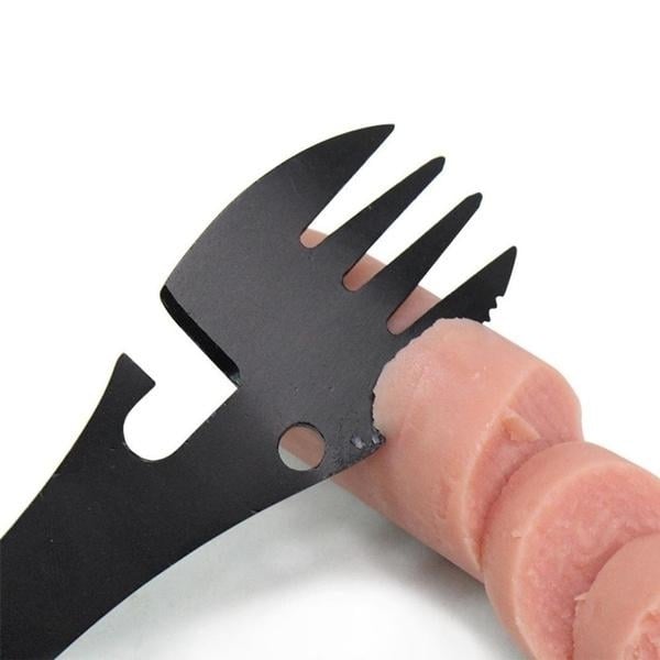 5-in-1 Multifunctional Stainless Steel Fork Knife Spoon Bottle Opener Image 2