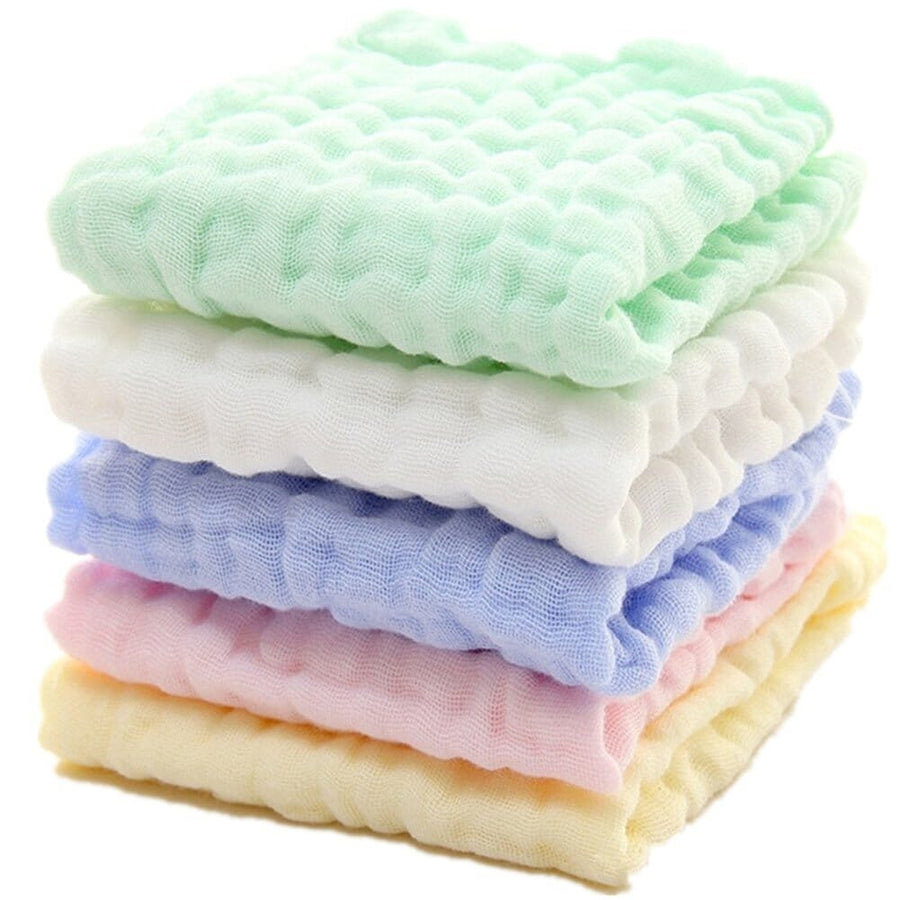 5-Pack: Baby Washcloths Image 1