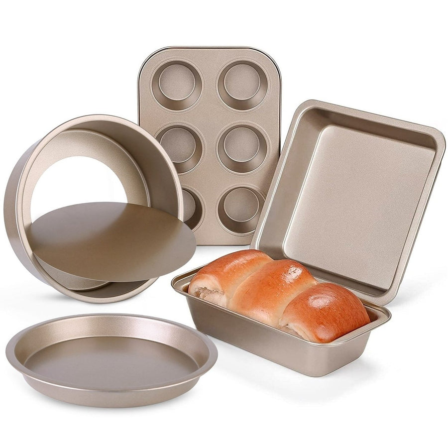 5-Piece: Nonstick Bakeware Set Image 1