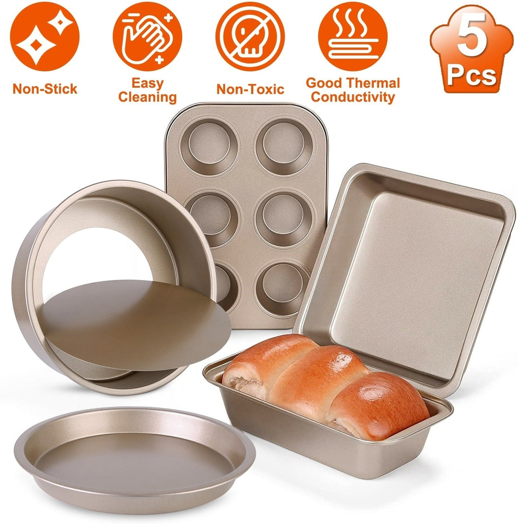 5-Piece: Nonstick Bakeware Set Image 4