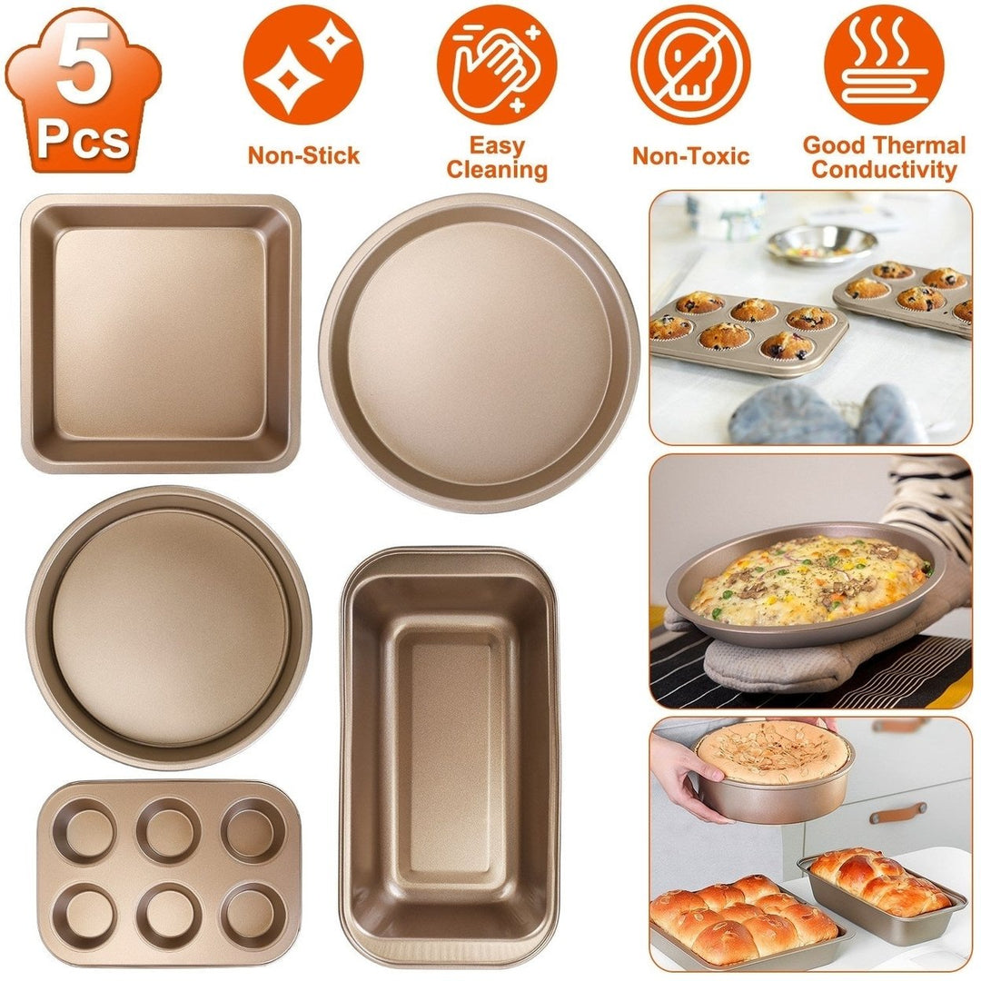 5-Piece: Nonstick Bakeware Set Image 4