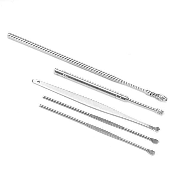 5-Piece: Stainless Steel Earpick Set Image 4