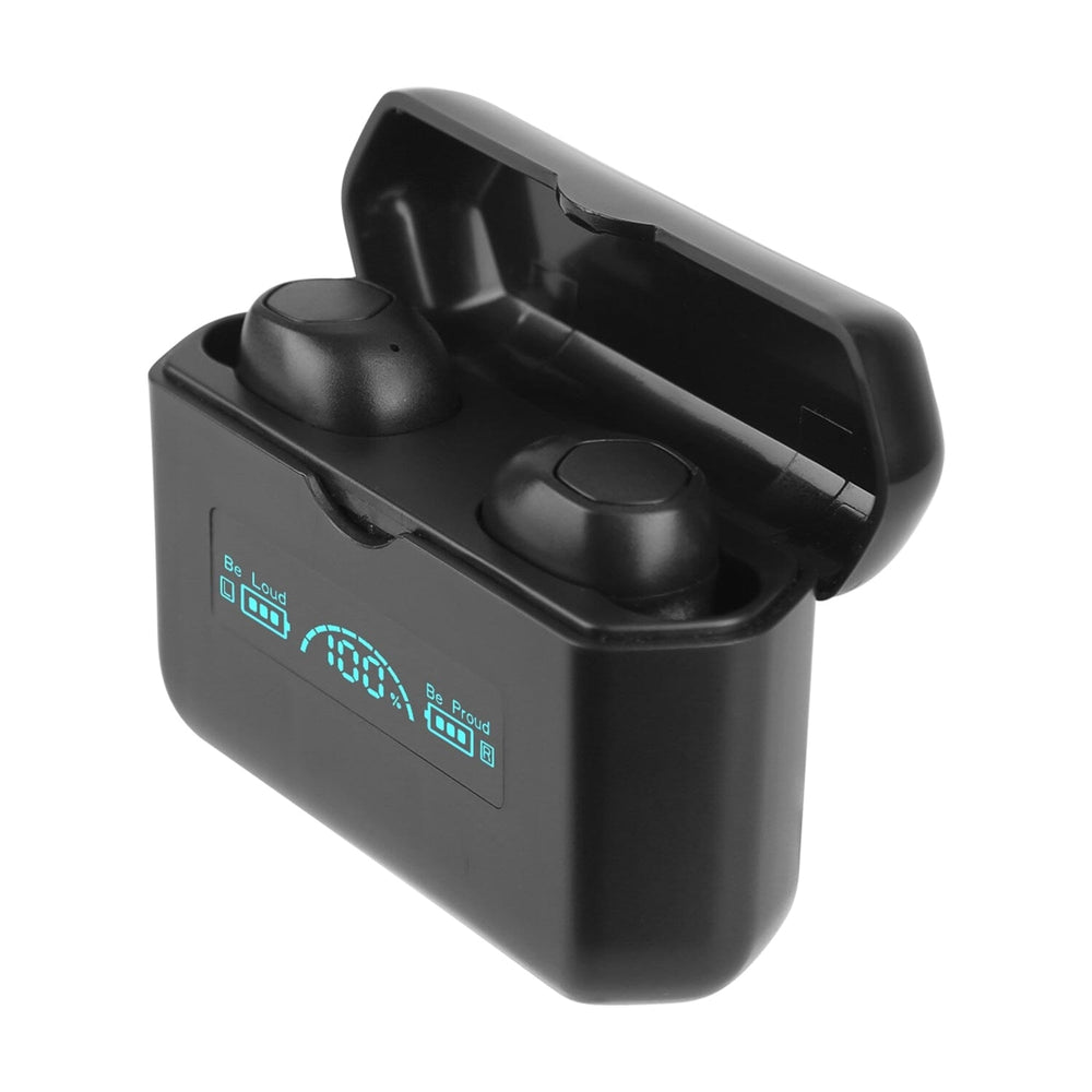 5.1 TWS Wireless Earphone with Charging Case IPX4 Waterproof Power Bank Image 2