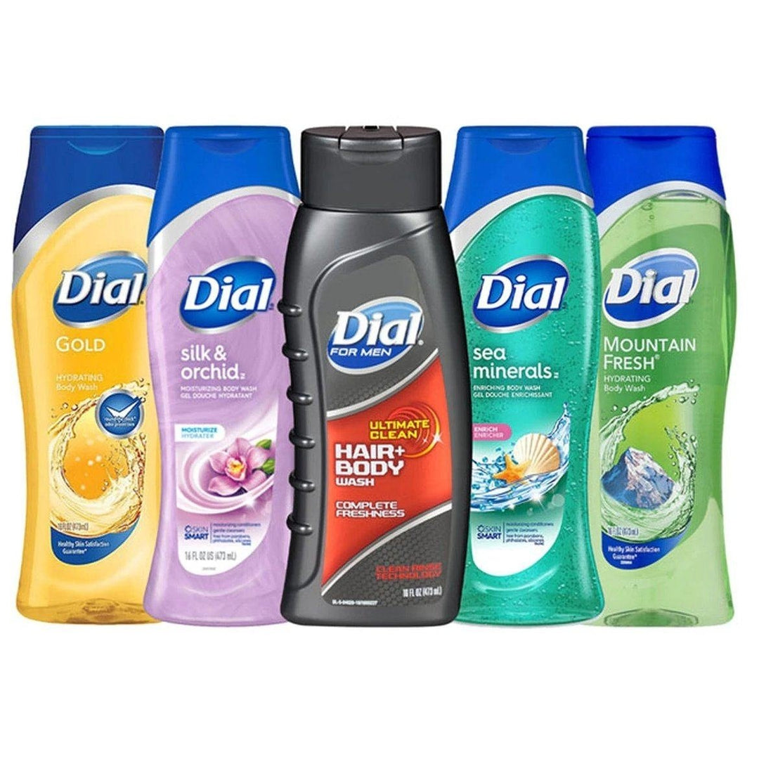 5-Pack: Dial 16 oz. Body Washes Image 1