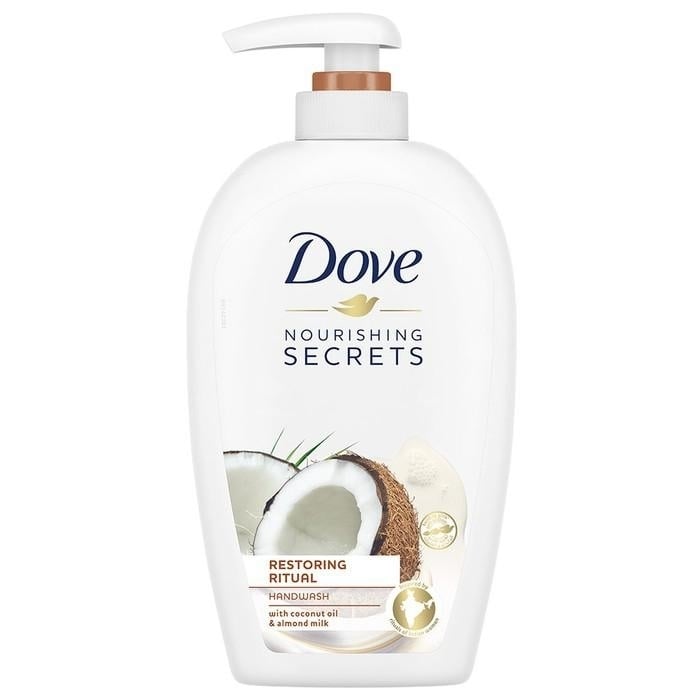 5-Pack: Dove Caring Hand Wash 250 ML Image 4