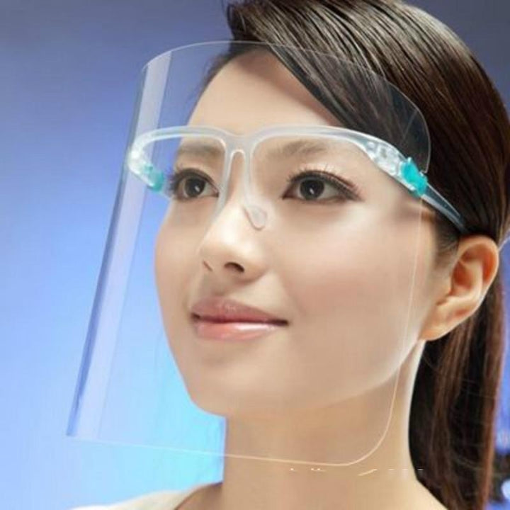 5-Pack: Reusable Transparent Safety Face Shield Image 1