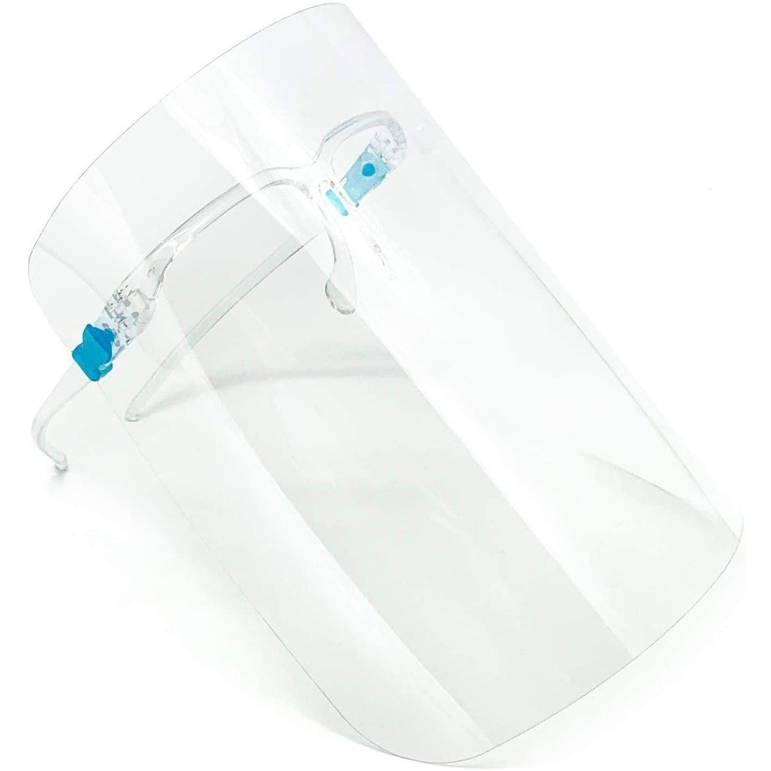 5-Pack: Reusable Transparent Safety Face Shield Image 3