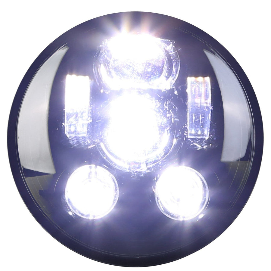 5.75-Inch LED Motorcycle Headlight Image 1