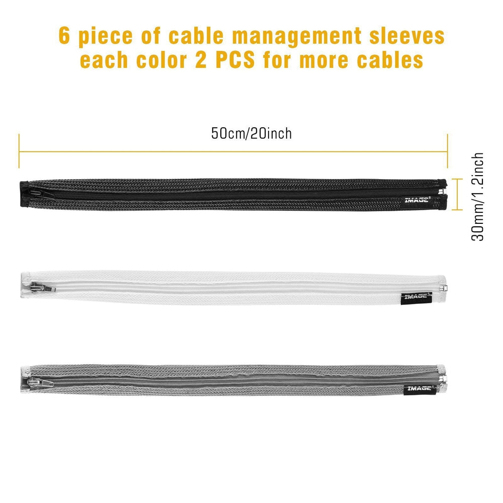 6-Pack: Cable Sleeve Wrap Cover Image 2