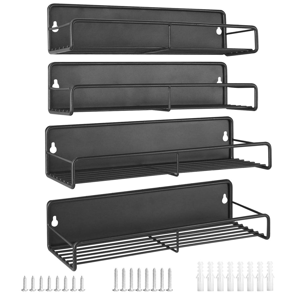 4-Piece: Strong Magnetic Spice Rack Organizer Image 2