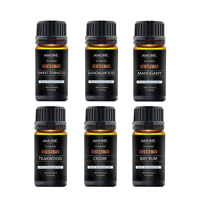 6-Pack: Gentlemens 10ml Premium Grade Fragrance Essential Oil Gift Set Image 1