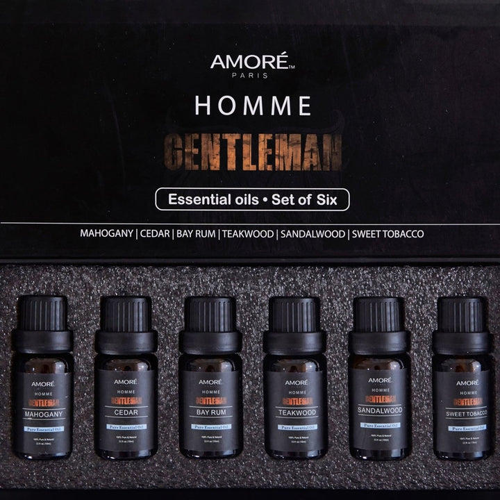 6-Pack: Gentlemens 10ml Premium Grade Fragrance Essential Oil Gift Set Image 4