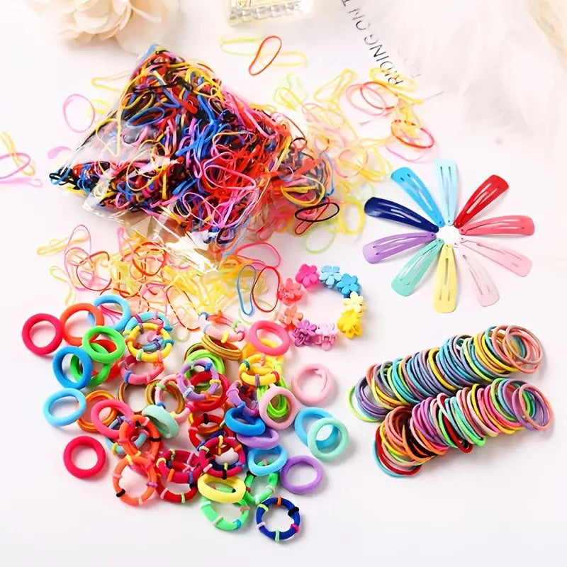 780-Pieces: Hair Accessories for Girls Image 1