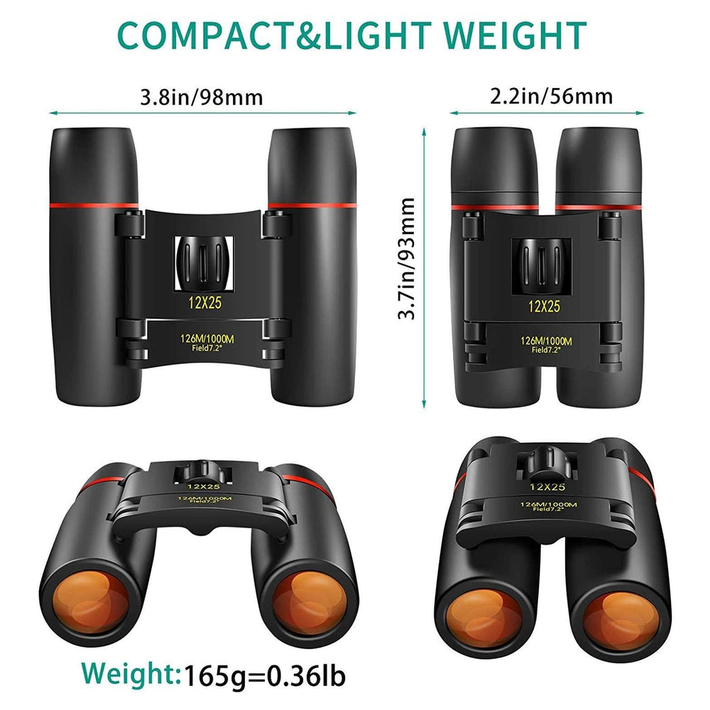 8 x 21 Small Pocket Binoculars Compact Image 2