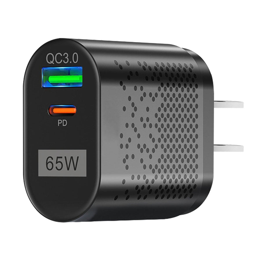 65W Type C Fast Wall Charger PD QC3.0 Adapter Image 1