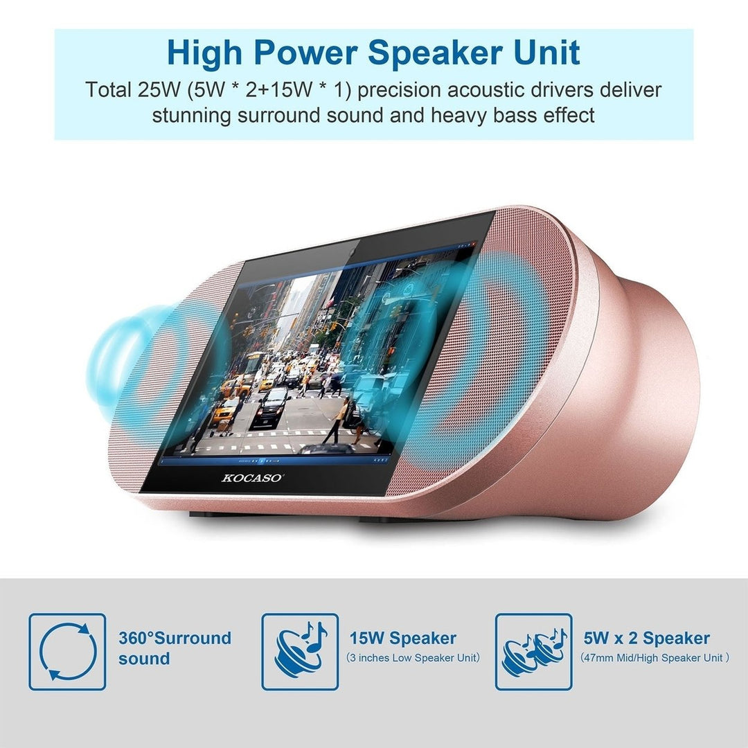 7-Inch Touch Screen Android Tablet PC with Wireless Speaker Image 6