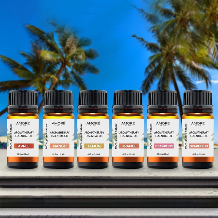 6-Piece: Tropical Collection Therapeutic-Grade Aromatherapy Essential Oil Set Image 2