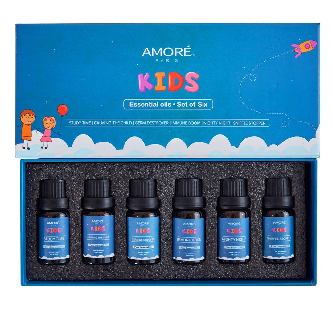 6-Pieces Set: Natural Aromatherapy Kids Safe Essential Oils Starter Set Image 4