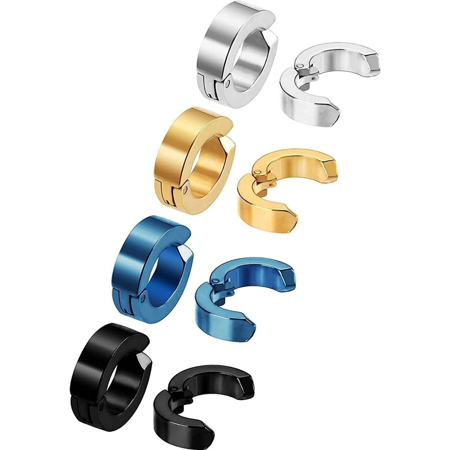 8-Piece: Mudder Non-Pierced Earring Clip Image 1