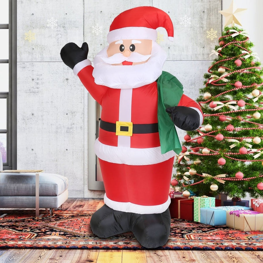 6.4ft Inflatable Christmas Giant Santa Claus Image 1