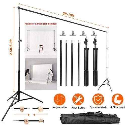 6.5 x 10ft Photo Video Studio Backdrop Image 2