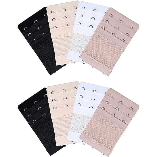 8-Pieces: Womens Lingerie Bra Extenders Image 1