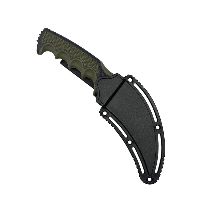 8.5" Karambit Fixed Blade Tactical Knife W/ ABS Holster Image 4