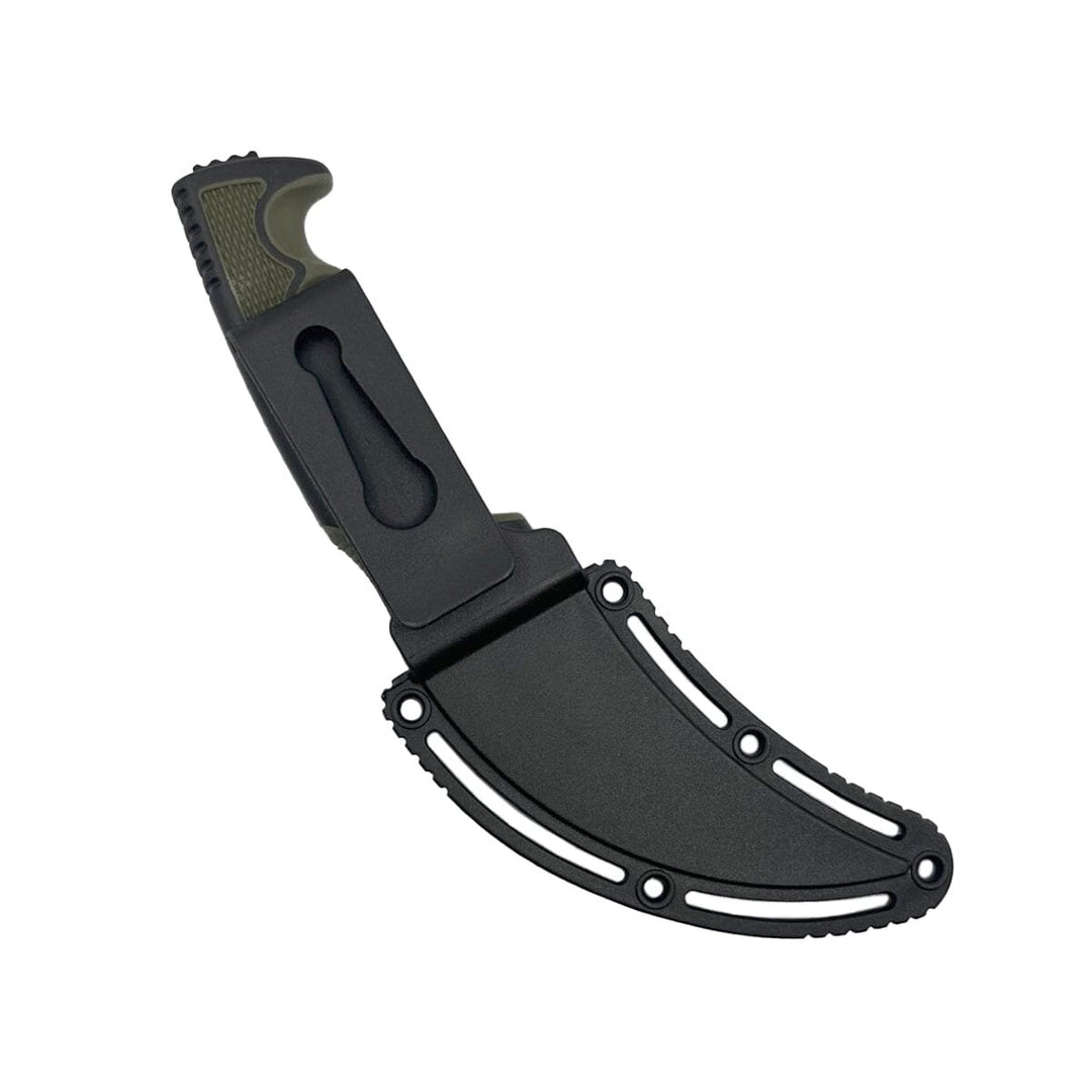 8.5" Karambit Fixed Blade Tactical Knife W/ ABS Holster Image 4