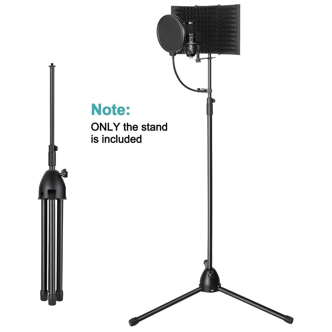 AGPtEK Condenser Microphone Stand with Non-Slip Feet Image 4