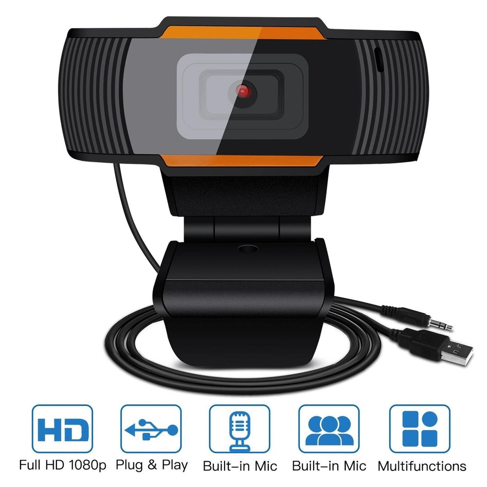 AGPTEK HD 1080P Auto Focusing Webcam with Microphone Image 2