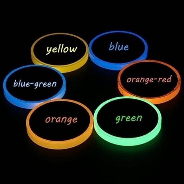 6-Pack: UV Gaffer Fluorescent Party Tape Blacklight Reactive Glow In The Dark Tape Image 4