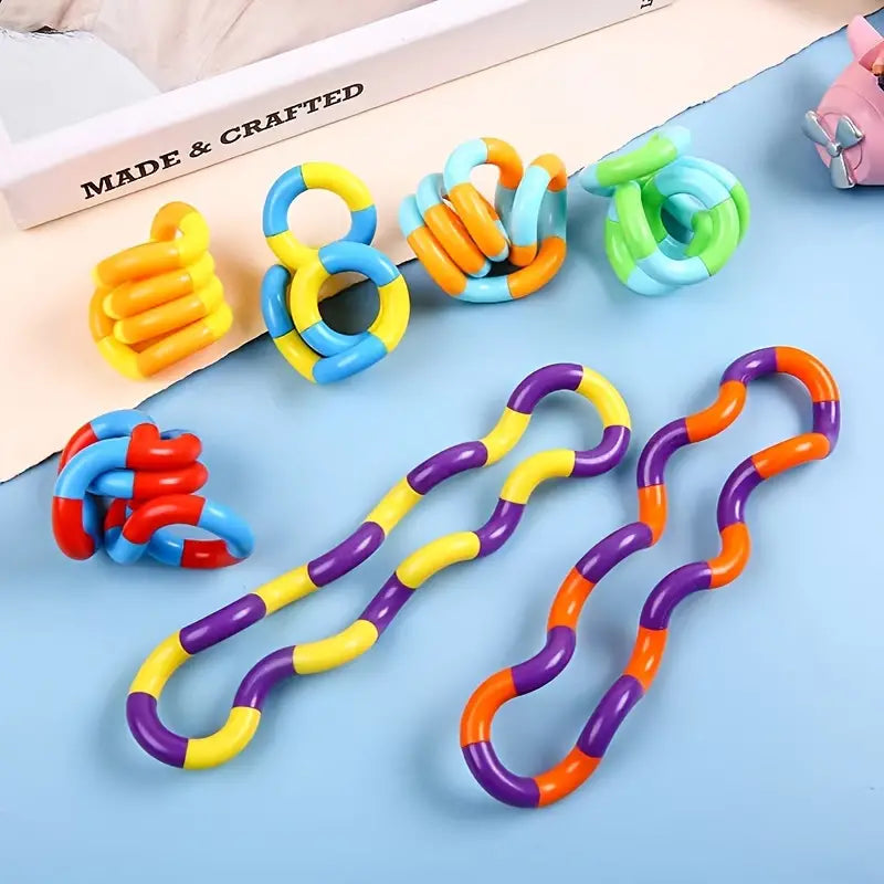 6-Pack: Vent Deformation Rope Knot Pressure Toys Image 2