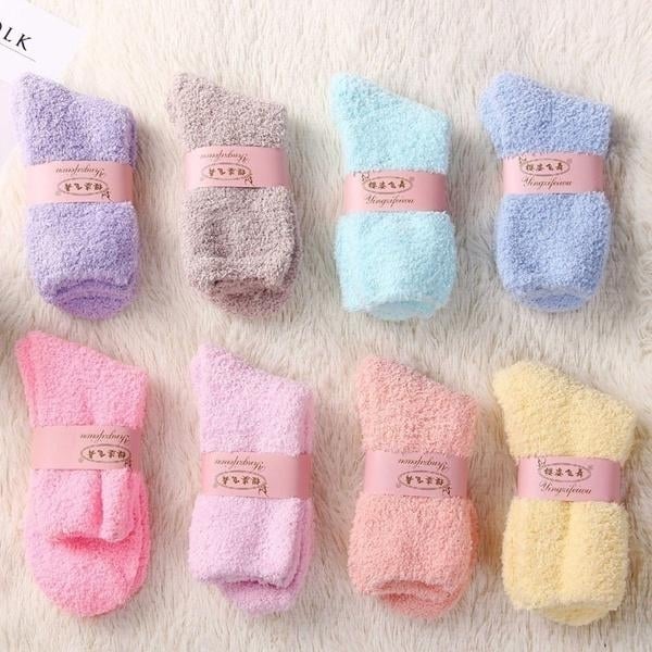 6-Pairs: Womens Sinter Warm Socks Image 1