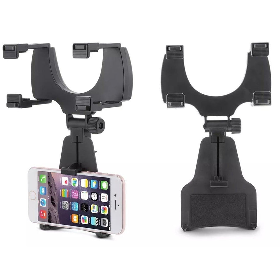 Aduro Grip-Clip Universal Rearview Mirror Phone Mount Image 1