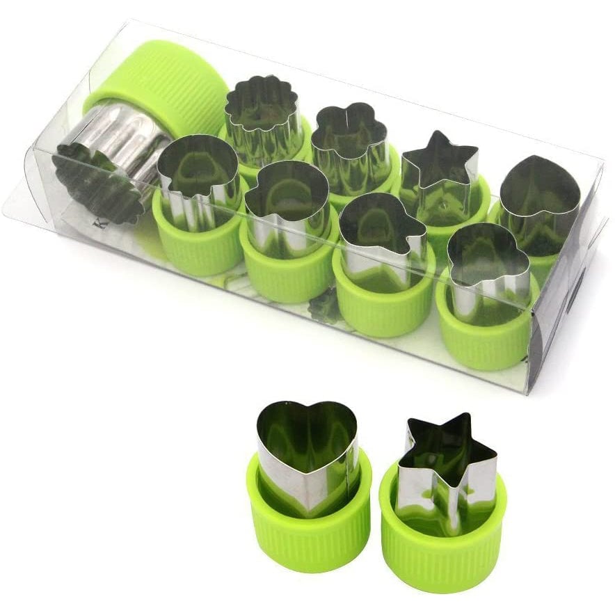 9-Pieces Set: LENK Vegetable Cutter Shapes Image 2