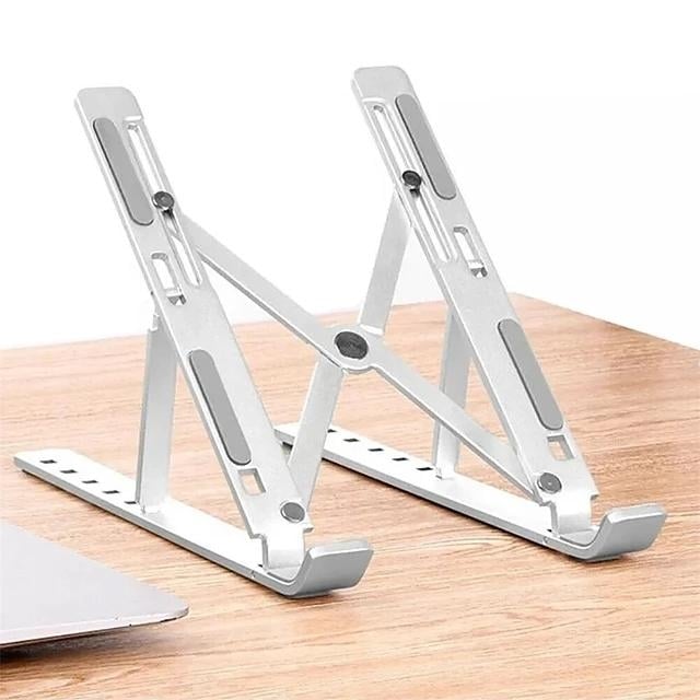 Aluminum Alloy Foldable Portable Laptop Stand Image 1